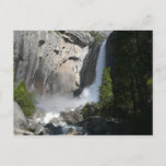 Yosemite Lower Falls from Yosemite National Park Postcard