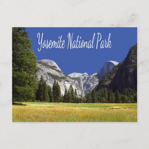Yosemite May Lake Mt Hoffmann California Postcard