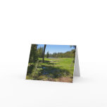 Yosemite Meadow with Shooting Stars Card