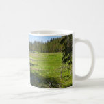 Yosemite Meadow with Shooting Stars Coffee Mug