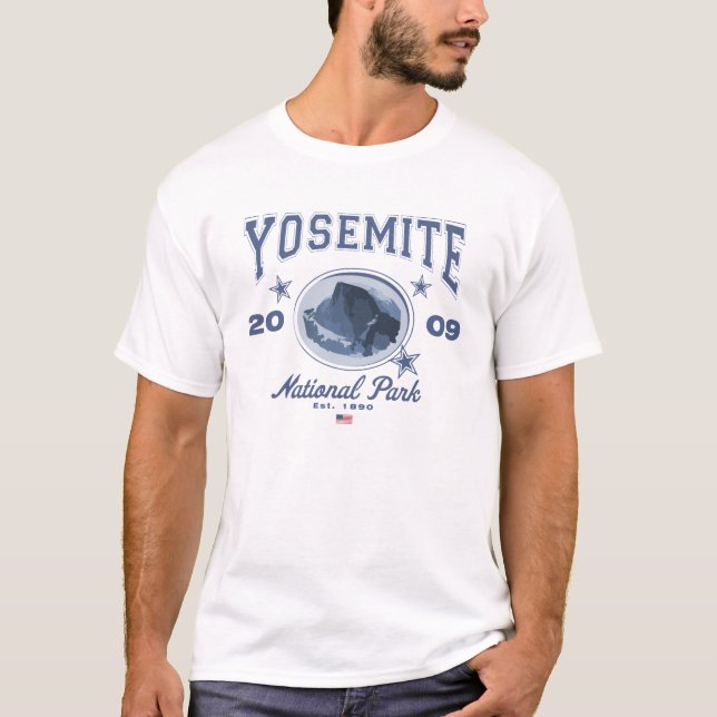 Yosemite Men's T-Shirt, Destroyed T-Shirt (Front)