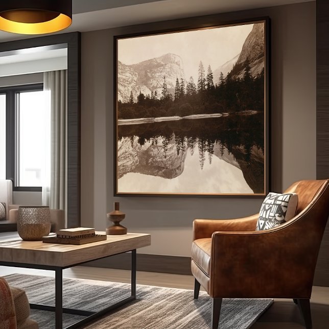 Yosemite - Mirror Lake - National Park Canvas Print (Creator Uploaded)