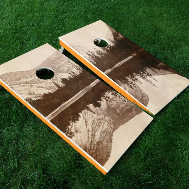 Yosemite - Mirror Lake - National Park Cornhole Set (Creator Uploaded)