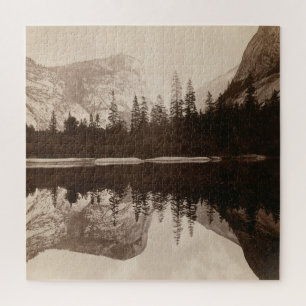 Yosemite - Mirror Lake - National Park Jigsaw Puzzle