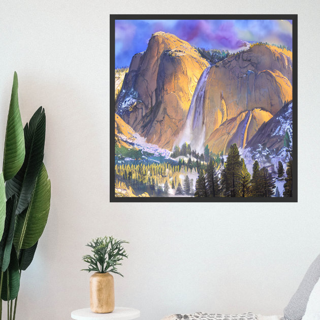 Yosemite Mountain  Poster