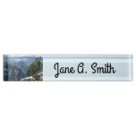 Yosemite Mountain View Desk Name Plate