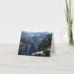 Yosemite Mountain View in Yosemite National Park Card