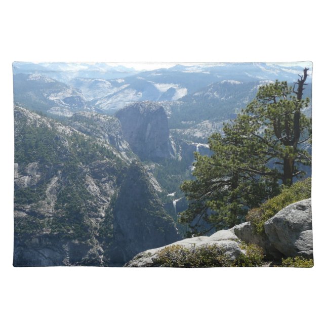 Yosemite Mountain View in Yosemite National Park Cloth Placemat (Front)