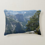 Yosemite Mountain View in Yosemite National Park Decorative Pillow