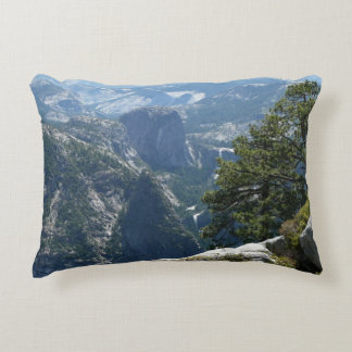 Yosemite Mountain View in Yosemite National Park Decorative Pillow