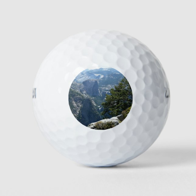 Yosemite Mountain View in Yosemite National Park Golf Balls (Front)