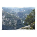 Yosemite Mountain View in Yosemite National Park Kitchen Towel