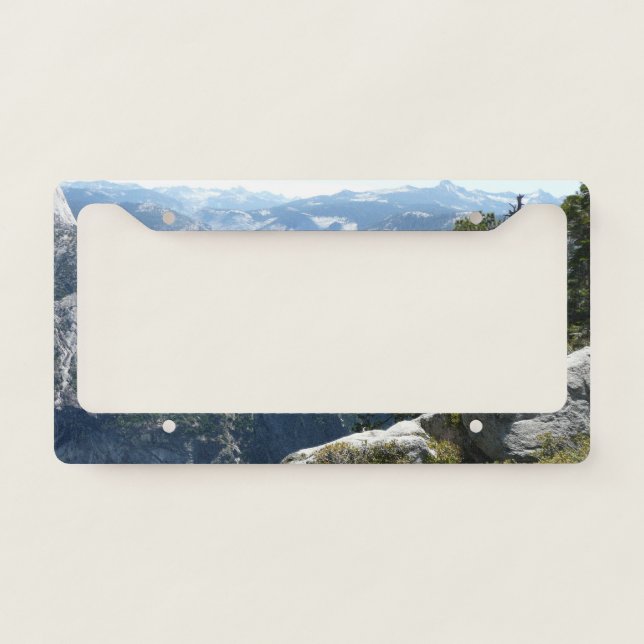 Yosemite Mountain View in Yosemite National Park License Plate Frame (Front)