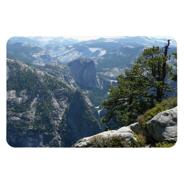 Yosemite Mountain View in Yosemite National Park Magnet (Horizontal)