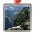 Yosemite Mountain View in Yosemite National Park Metal Ornament