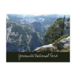 Yosemite Mountain View in Yosemite National Park Postcard