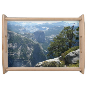 Yosemite Mountain View in Yosemite National Park Serving Tray