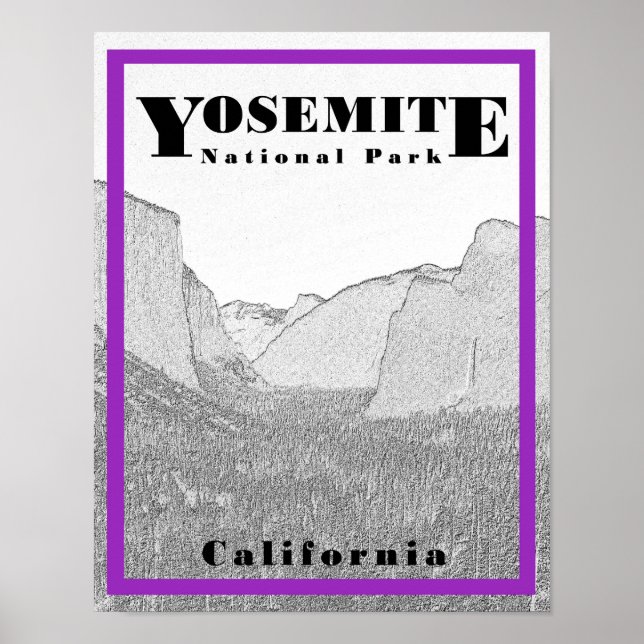 Yosemite National Park - 11 x 14 Poster (Front)