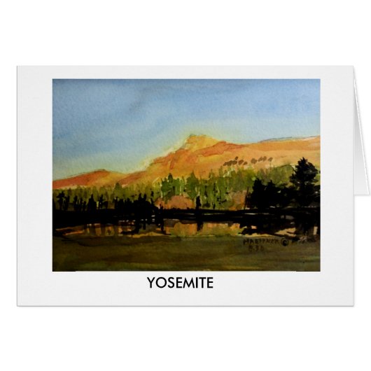 Yosemite National Park #4 Cards (Front Horizontal)