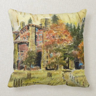 Yosemite National Park, Ahwahnee Hotel Throw Pillow