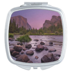 Yosemite National Park at Dusk Compact Mirror