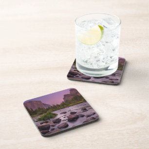 Yosemite National Park at Dusk Drink Coaster