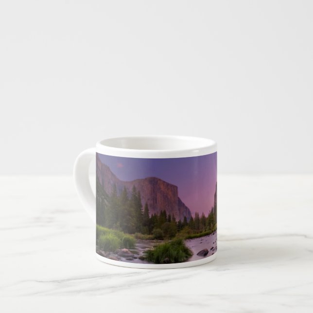 Yosemite National Park at Dusk Espresso Cup (Front Left)