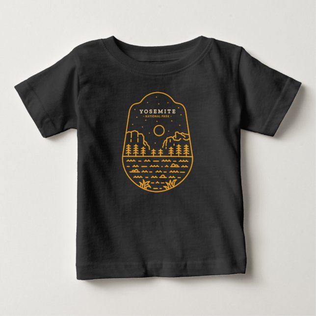Yosemite National Park Baby T-Shirt (Front)