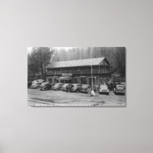 Yosemite National Park Bear Creek Lodge Canvas Print