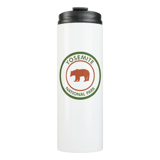 Yosemite National Park Bear Thermal Tumbler (Front)