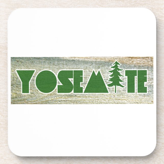 Yosemite National Park Beverage Coaster (Front)