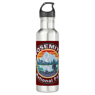Yosemite National Park Bigfoot Stainless Steel Water Bottle
