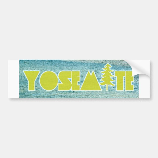 Yosemite National Park Bumper Sticker (Front)