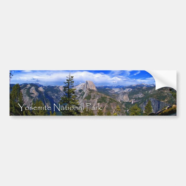 Yosemite National Park Bumper Sticker (Front)
