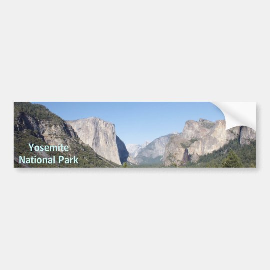 Yosemite National Park Bumper Sticker