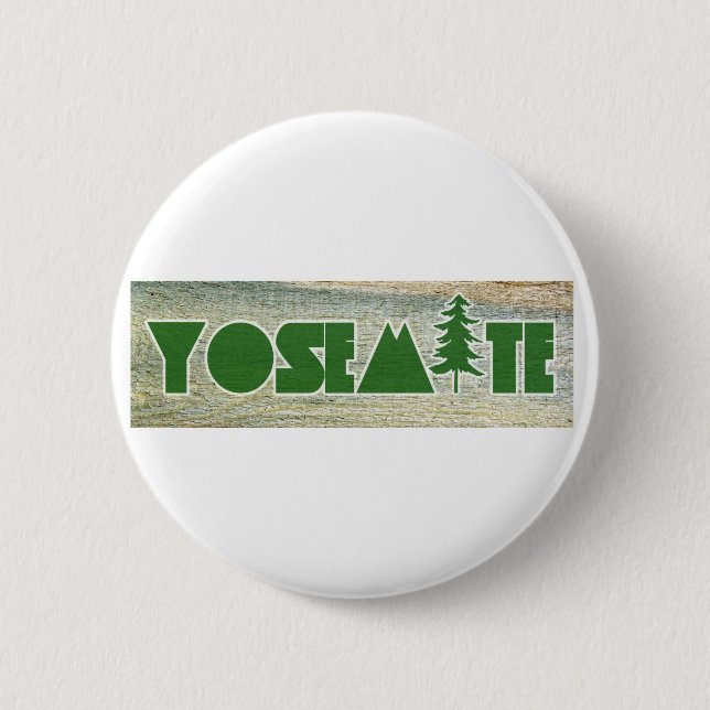 Yosemite National Park Button (Front)