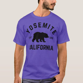 Yosemite National Park California Bear Hiking Outd T-Shirt
