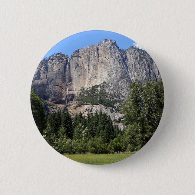 Yosemite national park, California Button (Front)