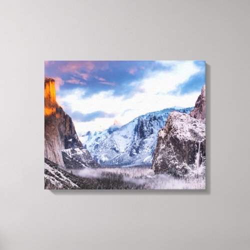 Yosemite National Park California Canvas Print