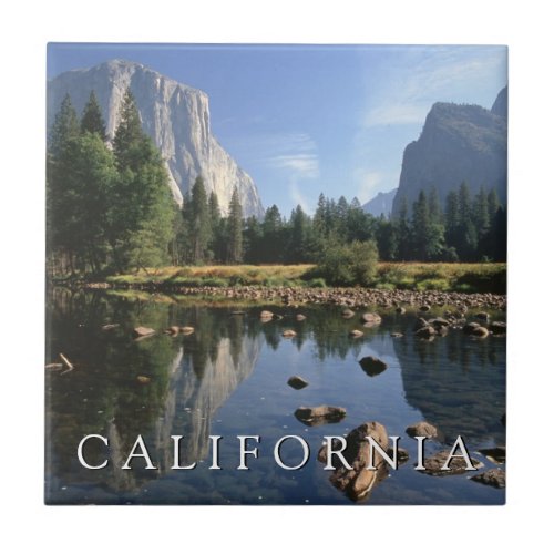 Yosemite National Park  California Ceramic Tile