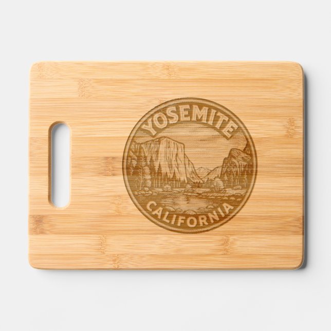 Yosemite National Park California Cutting Board (Front)