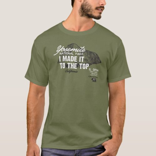 Yosemite National Park California El Capitan IMITT T_Shirt