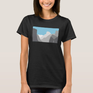 Yosemite National Park California Half Dome Modern T-Shirt