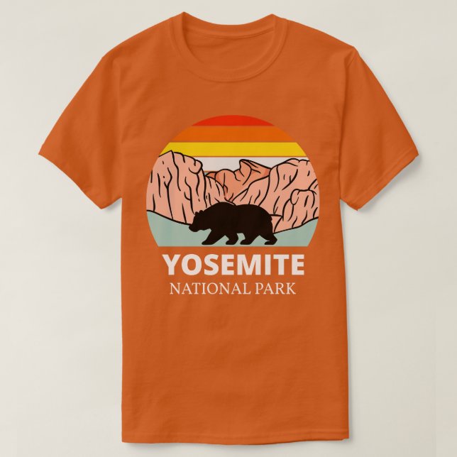Yosemite National Park California II T-Shirt (Design Front)