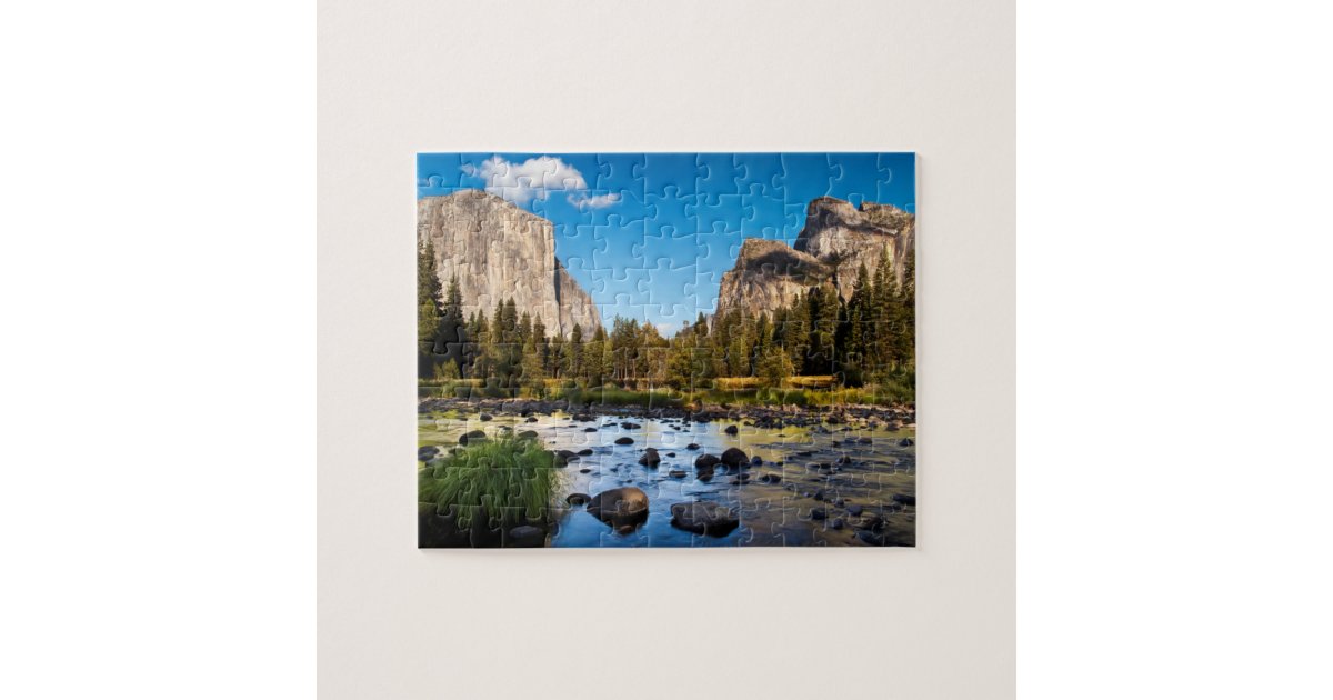 Yosemite National Park, California Jigsaw Puzzle Zazzle
