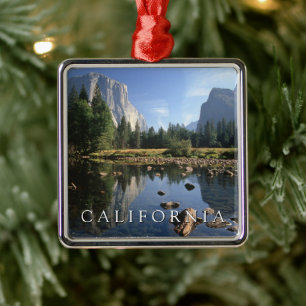 Yosemite National Park   California Metal Ornament