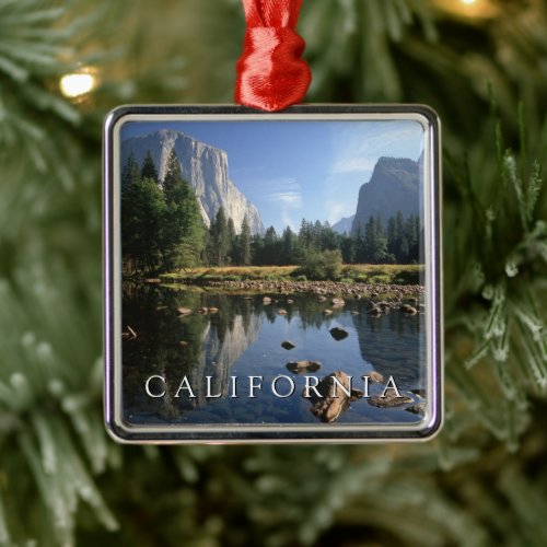 Yosemite National Park  California Metal Ornament