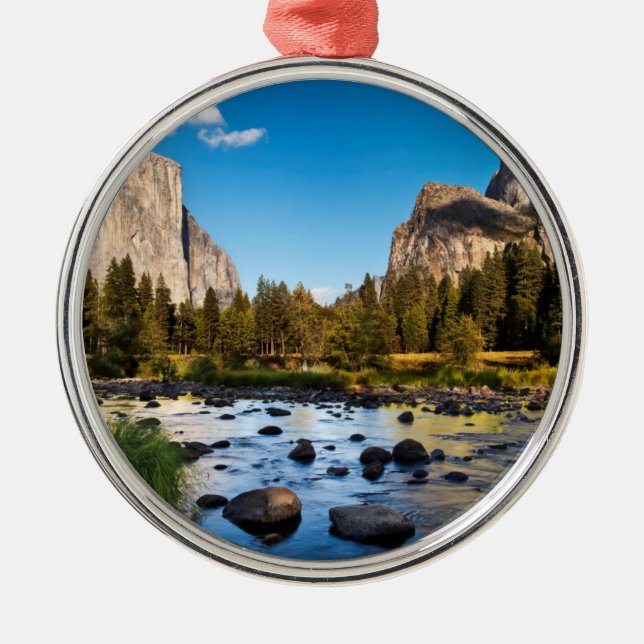 Yosemite National Park, California Metal Ornament (Front)