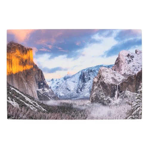 Yosemite National Park California Metal Print