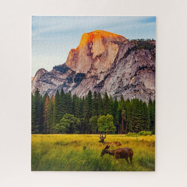 Yosemite National Park California Mountain Wildlif Jigsaw Puzzle (Vertical)